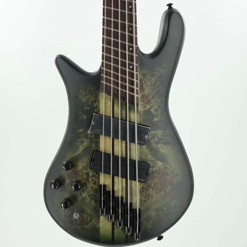 Spector Left-Handed NS Dimension 5 5-String Multi-Scale Bass w/ Fishman Pickups - Haunted Moss Matte image 1