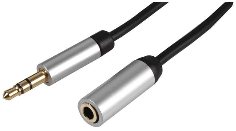 Signal Sounds 3.5MM Stereo Extension Cable (3.5MM TRS to 3.5MM TRS Socket - 50CM) image 1