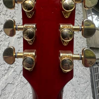 Gibson Les Paul Standard Double Cut Plus (24-fret) 2006 - Trans Red image 3