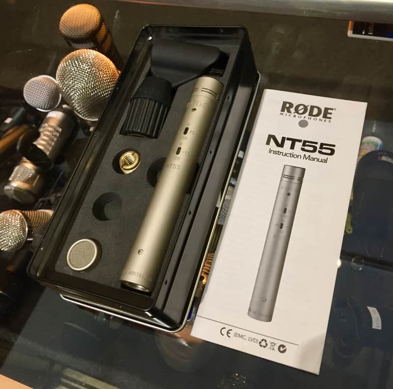 RODE NT55 Interchangeable Capsule Small Diaphragm Condenser Microphone image 2