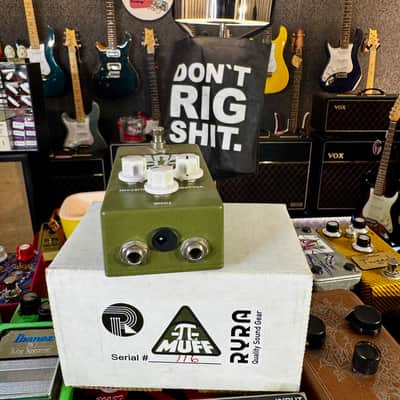 Ryra The Tri-Pi Muff Fuzz/Distortion Effect Pedal ( Made in USA) New Old Stock image 16