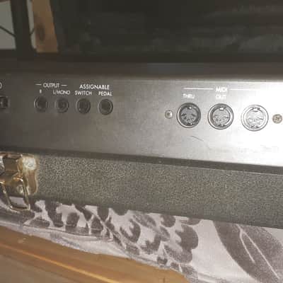 Korg X5 61 Key Synthesiser 1996 Black including Custom Build Flight Case image 3