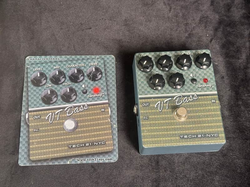 Tech 21 SansAmp Character Series VT Bass V2 2010s - Graphic image 1