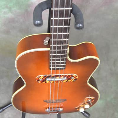Vintage Kay K162 Howlin' Wolf Bass Guitar w/Case image 8