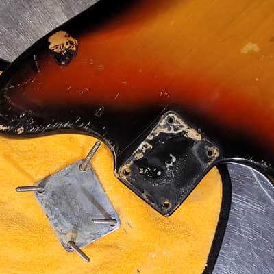 1969 / 1970 Fender Jazzmaster Sunburst - 99% original - incl. OHSC - 3.67 kg image 9