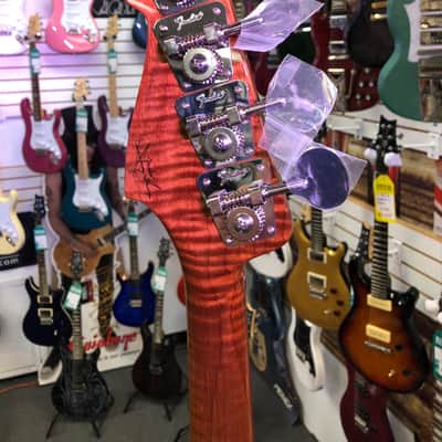 Fender Custom Shop Artisan Maple Burl Jazz Bass®, 3A Rosewood Fingerboard - Aged Natural image 20