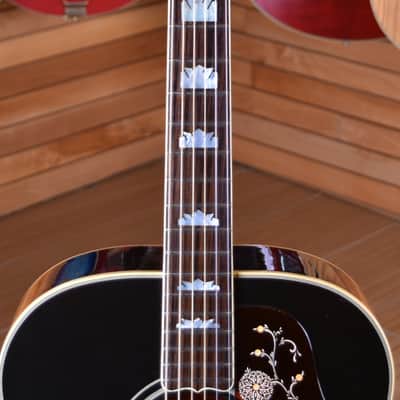 Gibson Custom Historic 1957 SJ-200 Vintage Sunburst image 14