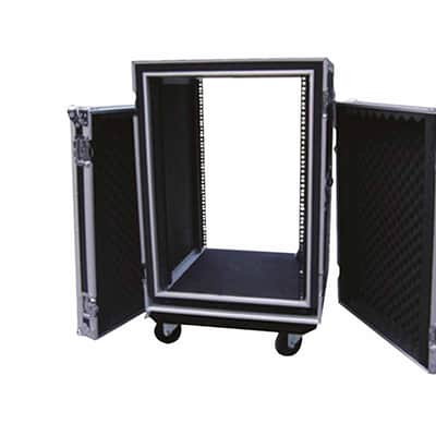 ProX T-12RSPW 12U Space Shockproof Amp Rack ATA Flight Case 20" Depth image 1