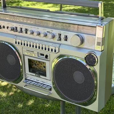 Toshiba RT-9990SM Rare Vintage Cassette Boombox Getto blaster Warranty Serviced image 17