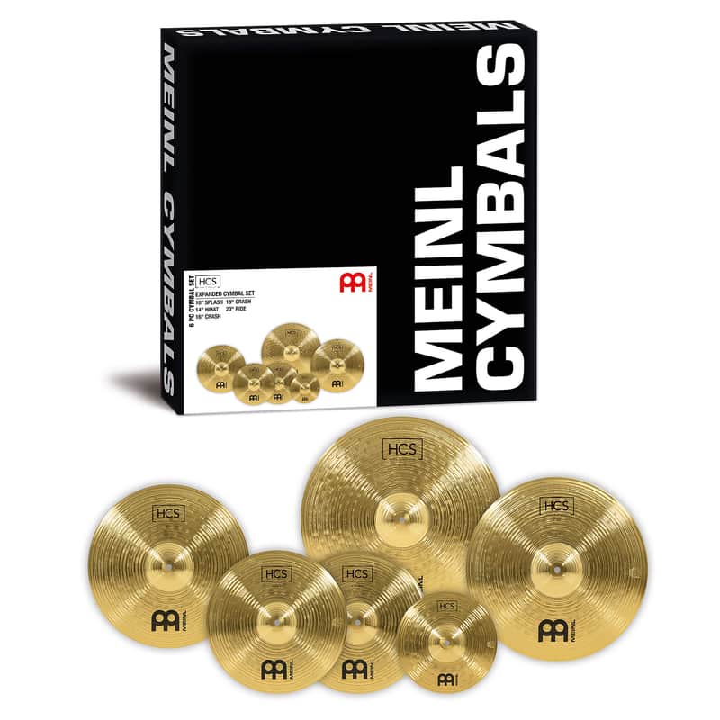 Meinl HCS-CS2 Expanded Cymbal Set image 1