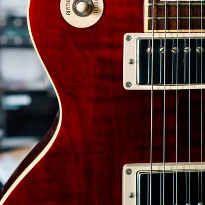 7.4lb! Gibson Les Paul Standard Plus Wine Red 2007 image 2