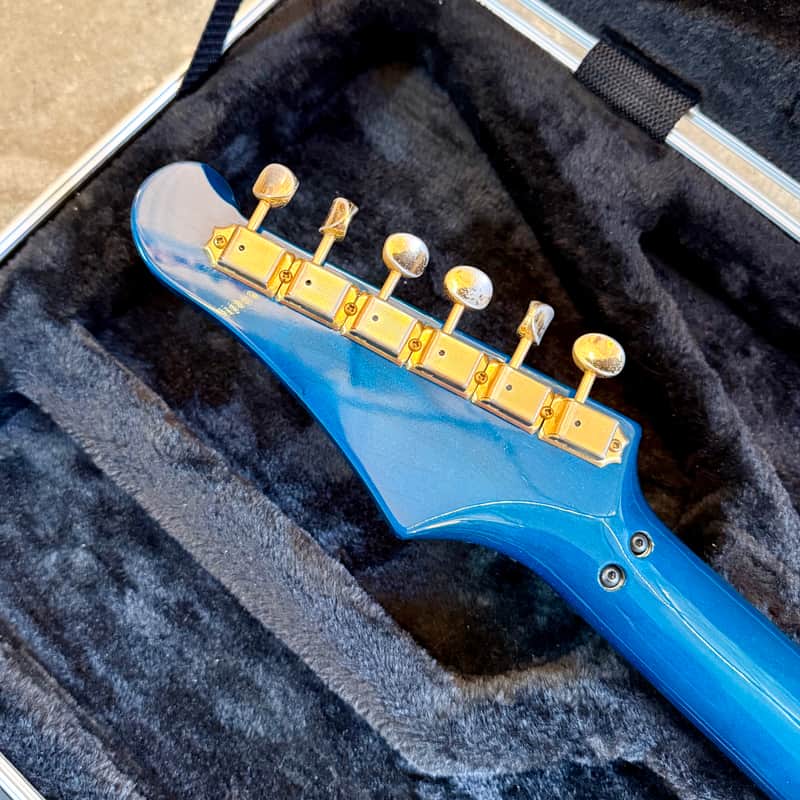 Vestax GV II Superstrato 1990's - Ocean trans blue original