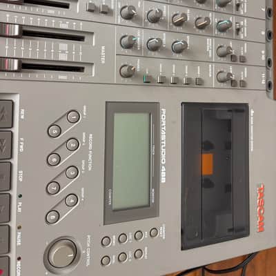 TASCAM Portastudio 488 8-Track Cassette Recorder 1990s - Gray image 2