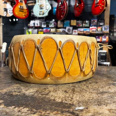 Handmade Powwow Drums - Set of 3 (10", 12", 14") image 8