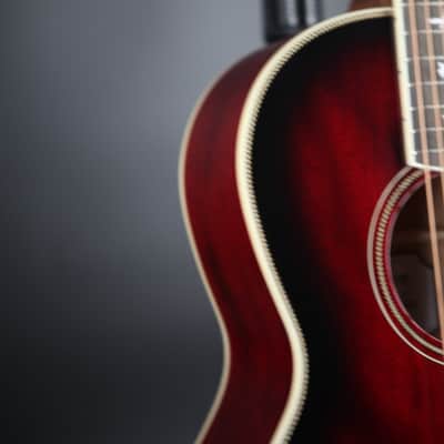 PRS SE P20E Tonare Parlor with Fishman Sonitone Pickup 2025 - Present - Fire Red Burst image 6
