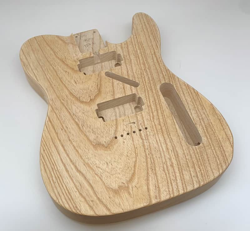 1 PIECE 3lbs 15oz BloomDoom Nitro Lacquer Aged Relic Swamp Ash T-Style Vintage Custom Guitar Body image 1