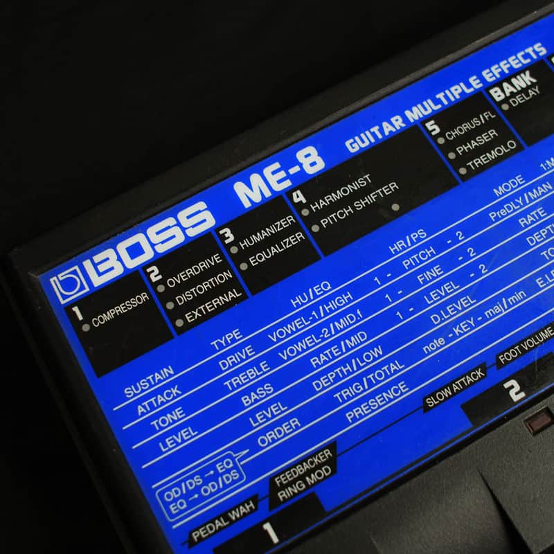 Boss ME-8 Guitar Multiple Effects Pedal image 3