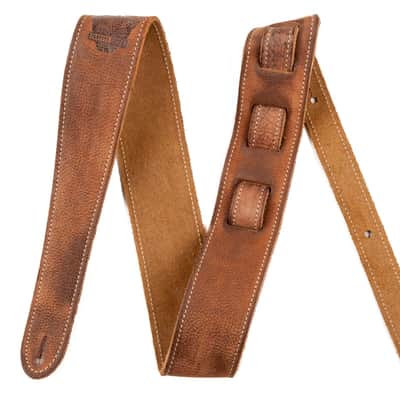 Fender Road Worn Strap, Brown, 2'' image 4