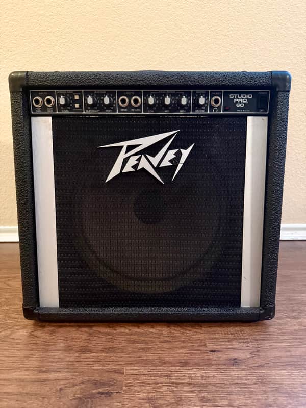 Peavey Studio Pro 60 50-Watt 1x12" Guitar Combo 1980s - Black image 1