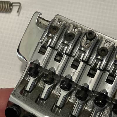 2000's Indonesian Era Ibanez RG Series Edge III Chrome Tremolo Bridge Vibrato image 16