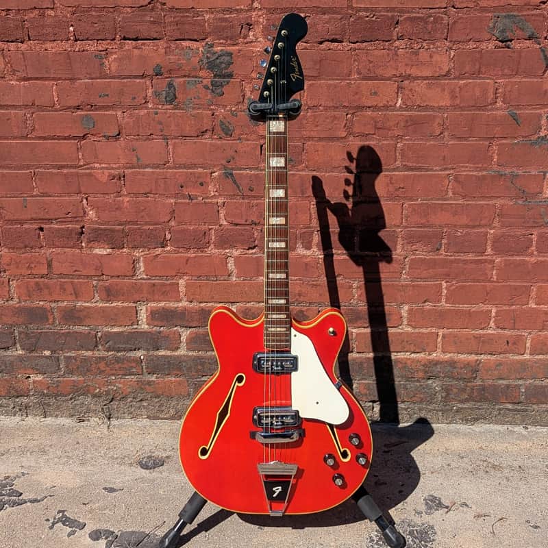1967 Fender Coronado II with Rosewood Fretboard - Cherry Red image 1
