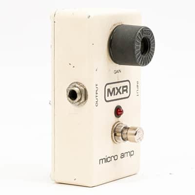 1980 MXR Micro Amp Guitar Boost Pedal Analog with Box Effect image 3