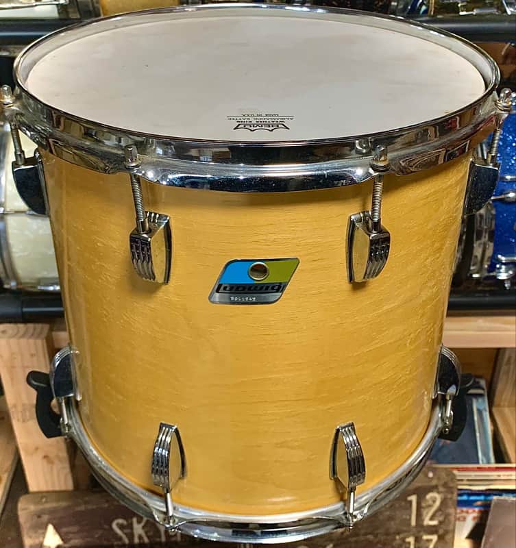 Ludwig Thermogloss 13" Power Tom - B/O Badge - Good Condition image 1