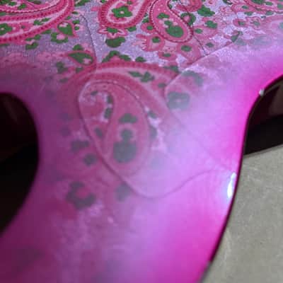 Fender Precision Bass 2000-2022? Master relic- Pink Paisley image 10