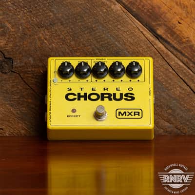 MXR M134 Stereo Chorus 2004 - Present - Yellow image 1