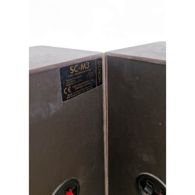 Denon SC-M3 - Hi-Fi Speakers - Black - Fair image 10