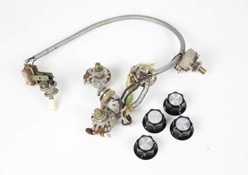 1967 Vintage Fender Coronado I/II/XII Pots,Knobs & Switch Harness 1960s USA image 1