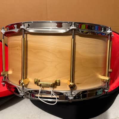Noble & Cooley Solid Tulip 7x14 snare 2025 - Natural Oil image 3