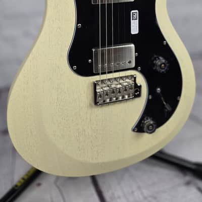 Paul Reed Smith PRS S2 Standard 22 Satin 6 String Electric Guitar Antique White 2024 image 4