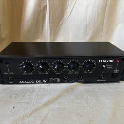 Maxon AD100 AD-100 ANALOG DELAY UNIT 80S VINTAGE BOX BBD MN3005 image 2