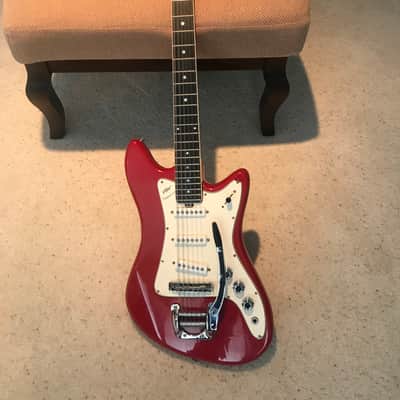 Vox Tempest XII 1966 Red image 1