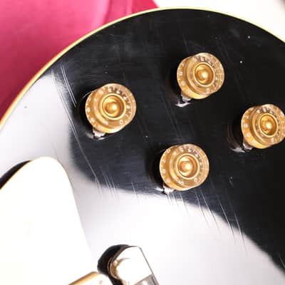 Gibson Custom Shop 1954 Les Paul Standard Wraparound Rocker Ebony VOS Made 2 Measure 2023 image 6