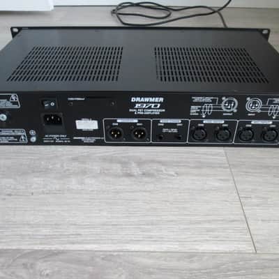 Drawmer 1970 Dual FET Compressor & Preamplifier 2020 - Present - Black image 6