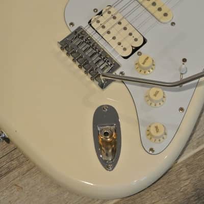 1980's Series 10 by Bently Stratocaster- HSS - White with Matching Head- Clean! image 5