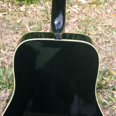 Early 1970’s Canda 202 Hummingbird Model MIJ by Fujigen Gakki+Old Flight Case, All New Frets image 9