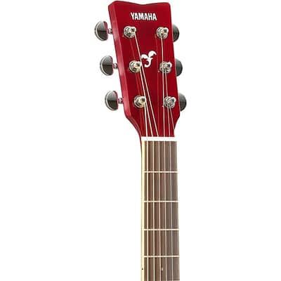 Yamaha FSC-TA TransAcoustic Concert Cutaway Acoustic-Electric Guitar Ruby Red image 3