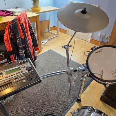 Roland TD-20KX V-Drums Electronic Drum Kit TD-20X Module W/4 Toms KD-140 image 4