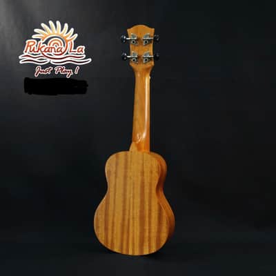PukanaLa Model PU-CTT  "Clover" Tattoo Series Sapele Mahogany Tenor Ukulele image 5