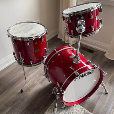 Yamaha Absolute Hybrid Maple Bop Kit - Red Autumn - 18x14, 12x8, 14x13 image 2