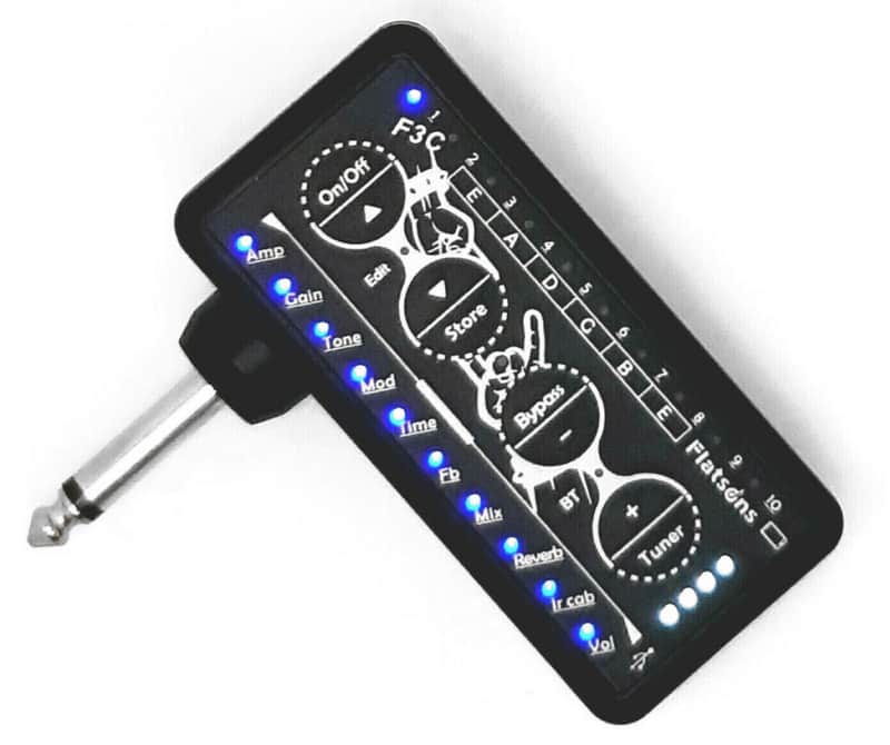 Kokko F3C Pocket Headphone Amp Cabs/Delay/Reverb, So Much More and Editable image 1