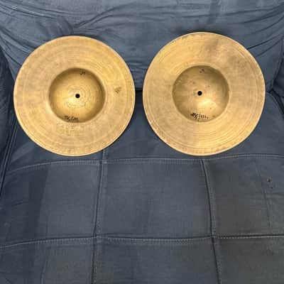 1920s/30s Zildjian K Constantinople 10” Large Bell Hi Hat Sock Cymbals image 6