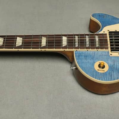 Gibson Les Paul Standard 50's Figured Top Ocean Blue 2024 DEMO image 6