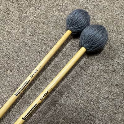 Innovative Percussion FS150X Soft-Heavy Marimba Mallets, Birch, 1 PAIR-EXCELLENT#1 image 1