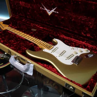 Fender Custom Shop '57 Stratocaster Journeyman Relic HLE Gold image 21