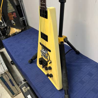 Vintage Travis Bean Wedge TB-4000 4-String Electric Bass Guitar Aluminum Neck with custom Anvil case & Roland GK-2A pickup image 14
