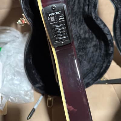 Crafter SA TMVS Left Handed SA TMVS Left Handed Amber Hollow Body Electric Guitar 2024 image 3